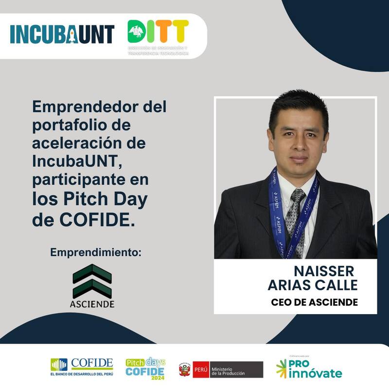 Pitch Days COFIDE 2024 Asciende Naisser Arias